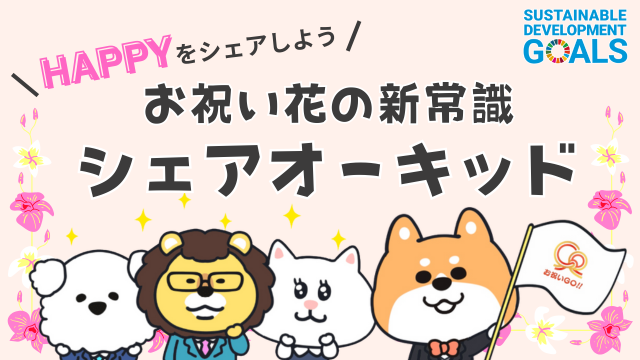 お祝いGo!みんなでシェアできる胡蝶蘭シェアオーキッド